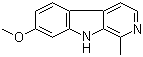Harmine molecular structure (CAS 442-51-3)
