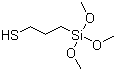 structure of CAS# 4420-74-0, Trimethoxysilylpropanethiol