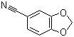 structure of CAS# 4421-09-4, Piperonylonitrile