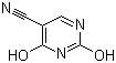 structure of CAS# 4425-56-3, 5-Cyanouracil