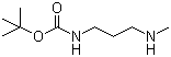 structure of CAS# 442514-22-9, tert-Butyl 3-(methylamino)propylcarbamate