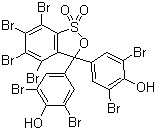 structure of CAS# 4430-25-5, Tetrabromophenol Blue