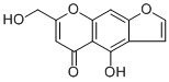 structure of CAS# 4439-68-3, Norkhellol