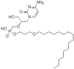 structure of CAS# 444805-28-1, Brincidofovir