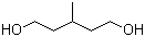 structure of CAS# 4457-71-0, 3-Methyl-1,5-pentanediol