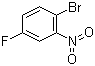 structure of CAS# 446-09-3, 2-Bromo-5-fluoronitrobenzene