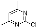 CAS # 4472-44-0, 2-Chloro-4,6-dimethylpyrimidine