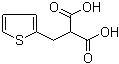 structure of CAS# 4475-24-5, 2-[(噻吩-2-基)甲基]丙二酸