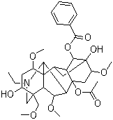 CAS 登录号：4491-19-4, 印乌头碱