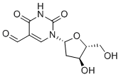 structure of CAS# 4494-26-2, 5-甲酰基-2'-脱氧尿苷