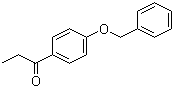 structure of CAS# 4495-66-3, 4-苄氧基苯丙酮