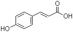 CAS # 4501-31-9, 4-Hydroxycinnamic acid, 4-Hydroxyphenylacrylic acid, 4-Coumaric acid, 3-(4-Hydroxyphenyl)prop-2-enoic acid