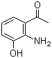 structure of CAS# 4502-10-7, 2'-氨基-3'-羟基苯乙酮