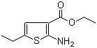 structure of CAS# 4507-13-5, Ethyl 2-amino-5-ethylthiophene-3-carboxylate