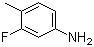 structure of CAS# 452-77-7, 3-Fluoro-4-methylaniline