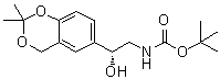 CAS # 452339-72-9, tert-Butyl (2R)-N-(2-(2,2-dimethyl-4H-1,3-benzodioxin-6-yl)-2-hydroxyethyl)carbamate