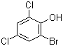 structure of CAS# 4524-77-0, 2,4-二氯-6-溴苯酚