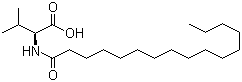 CAS 登录号：45287-42-1, N-十六碳酰基-L-缬氨酸