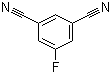 structure of CAS# 453565-55-4, 3,5-Dicyanofluorobenzene