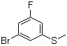 CAS 登录号：453566-03-5, 5-氟-3-(甲硫基)溴苯