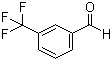 structure of CAS# 454-89-7, 3-(Trifluoromethyl)benzaldehyde