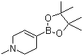 structure of CAS# 454482-11-2, 1-Methyl-1,2,3,6-tetrahydropyridine-4-boronic acid pinacol ester
