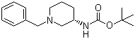 CAS # 454713-13-4, (S)-1-Benzyl-3-N-Boc-aminopiperidine