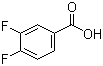 CAS 登录号：455-86-7, 3,4-二氟苯甲酸