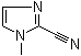 structure of CAS# 45515-45-5, 1-Methyl-1H-imidazole-2-carbonitrile