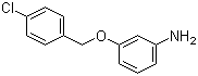 structure of CAS# 455280-08-7, 3-[(4-氯苯基)甲氧基]苯胺