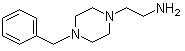 structure of CAS# 4553-21-3, 4-苄基-1-哌嗪乙胺