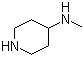 structure of CAS# 45584-07-4, N-甲基-4-氨基哌啶