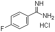 structure of CAS# 456-14-4, 4-氟苄脒盐酸盐