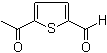 structure of CAS# 4565-29-1, 5-Acetylthiophene-2-carboxaldehyde