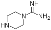 structure of CAS# 45695-84-9, 哌嗪-1-甲脒