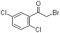 structure of CAS# 4571-25-9, 2-溴-1-(2,5-二氯苯基)乙酮