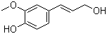 structure of CAS# 458-35-5, Coniferyl alcohol