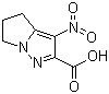 structure of CAS# 459157-32-5, 5,6-二氢-3-硝基-4H-吡咯并[1,2-b]吡唑-2-羧酸