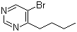 CAS # 4595-64-6, 5-Bromo-4-butylpyrimidine