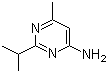structure of CAS# 4595-70-4, 4-Amino-2-isopropyl-6-methylpyrimidine