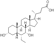 structure of CAS# 459789-99-2, 6-乙基鹅去氧胆酸
