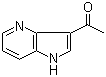structure of CAS# 460053-62-7, 3-乙酰基-1H-吡咯并[3,2-b]吡啶