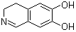 structure of CAS# 4602-83-9, 3,4-Dihydro-6,7-isoquinolinediol