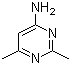 structure of CAS# 461-98-3, 4-氨基-2,6-二甲基嘧啶