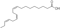 CAS # 463-40-1, Linolenic acid, 9,12,15-all-cis-Octadecatrienoic acid, (Z,Z,Z)-9,12,15-Octadecatrienoic acid