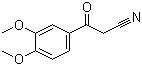 structure of CAS# 4640-69-1, 3,4-二甲氧基苯甲酰乙腈