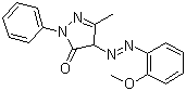 structure of CAS# 4645-07-2, Solvent Yellow 72