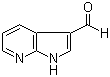 structure of CAS# 4649-09-6, 7-氮杂吲哚-3-甲醛