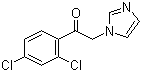 structure of CAS# 46503-52-0, 2'-(1H-咪唑-1-基)-2,4-二氯苯乙酮