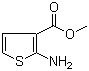 structure of CAS# 4651-81-4, Methyl 2-aminothiophene-3-carboxylate